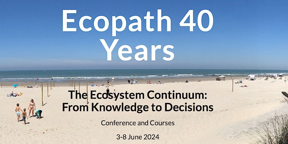 Ecopath with Ecosim (EwE) 40 years conference