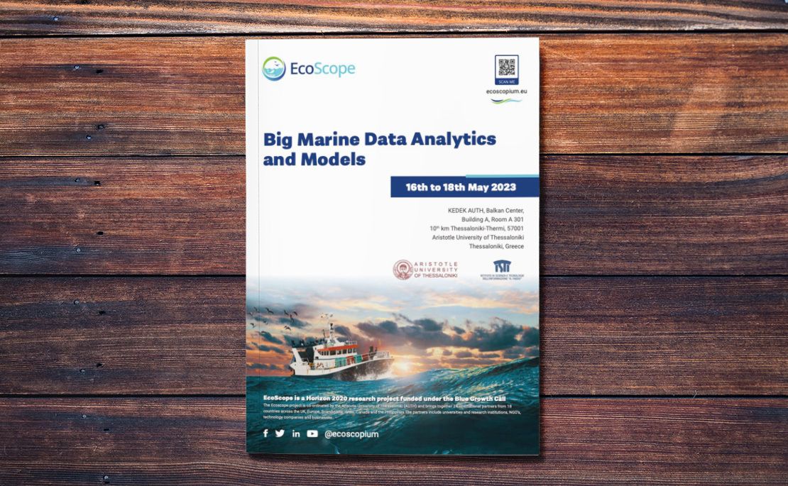 EcoScope opens registration for gratis Big Marine Data Analytics and Models course this May in Greece